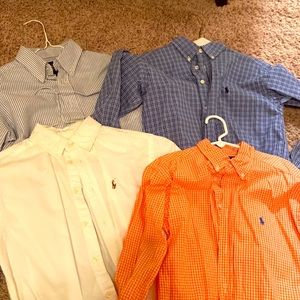 LS button up shirts